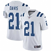 Nike Indianapolis Colts #21 Vontae Davis White NFL Vapor Untouchable Limited Jersey,baseball caps,new era cap wholesale,wholesale hats